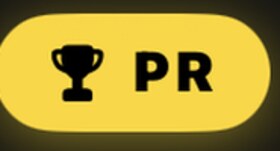 SetPR personal record badge